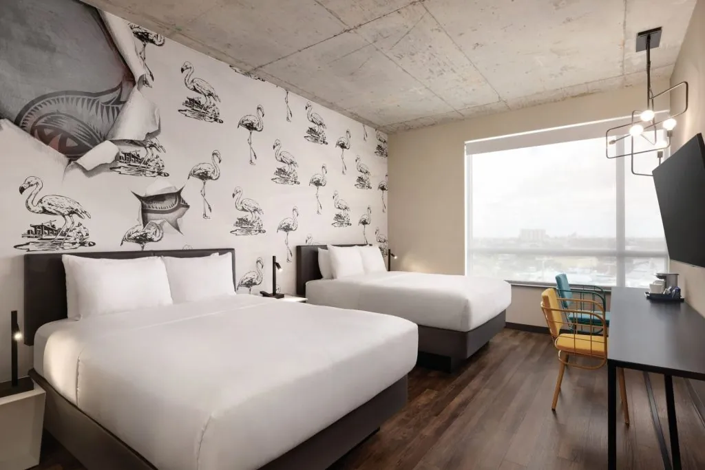 double bed