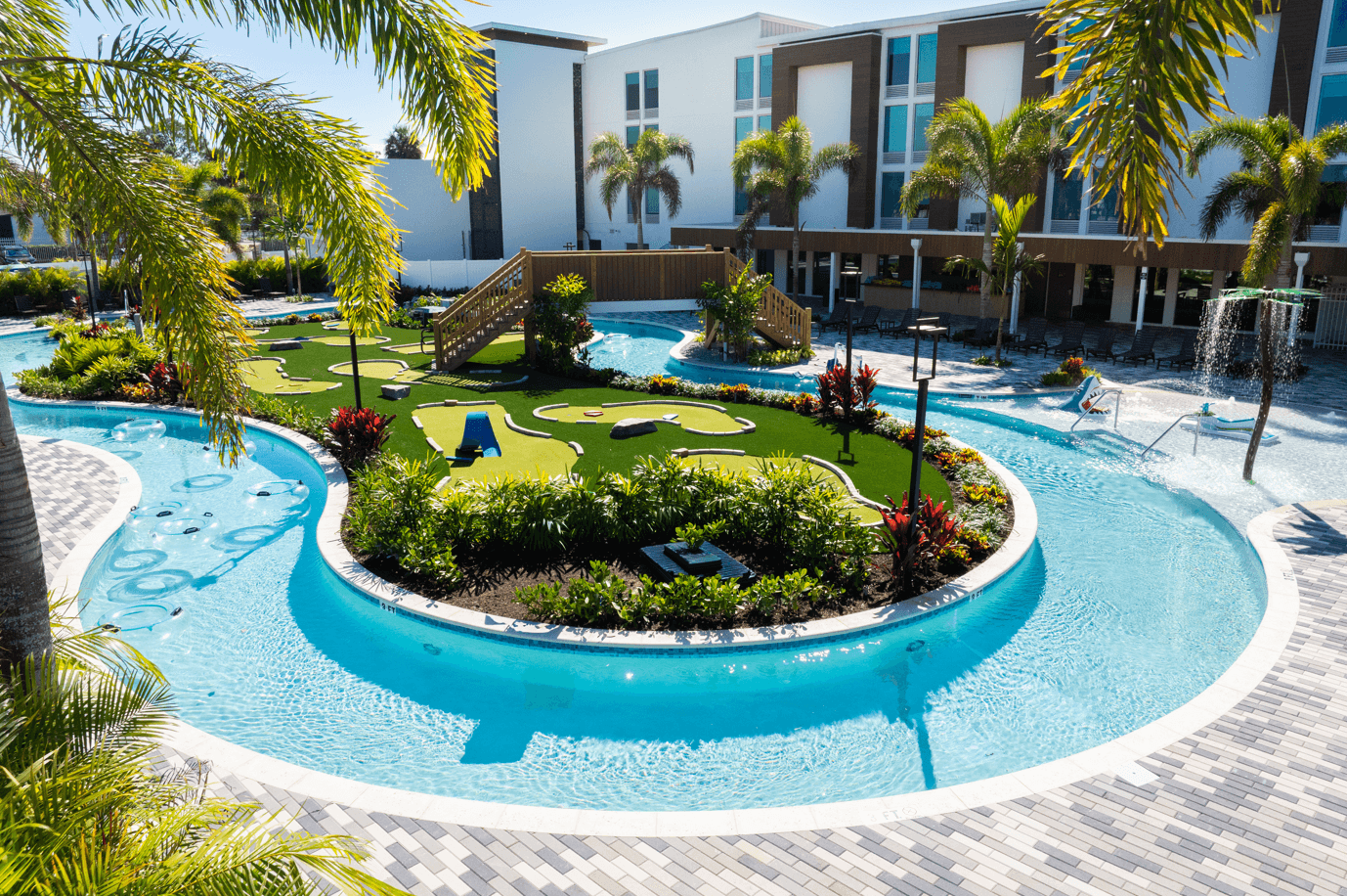 Lazy River and Mini Golf